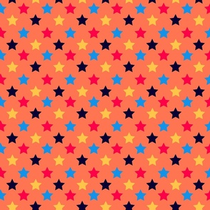 Summer Polka Stars Rising by Cheerful Madness