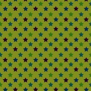 Rainforest Polka Stars by Cheerful Madness!!