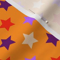 Orange Polka Stars by Cheerful Madness!!