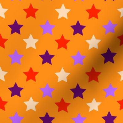 Orange Polka Stars by Cheerful Madness!!