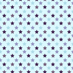 Pale Morning Polka Stars by Cheerful Madness!!