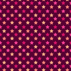 Pink Polka Stars by Cheerful Madness!!