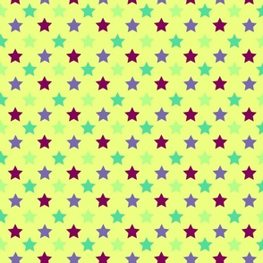 Morning Forest Polka Stars by Cheerful Madness!!