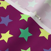 Evening Forest Polka Stars by Cheerful Madness!!