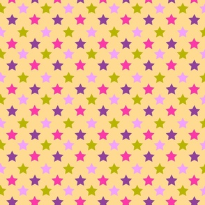 Lovely Springtime Polka Stars by Cheerful Madness!!