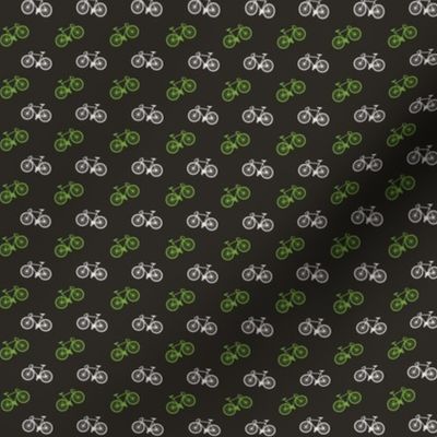 Bicycle Print - Lime - Small