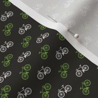 Bicycle Print - Lime - Small