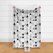 Pattern Play Triangles Gray