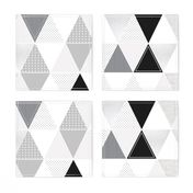 Pattern Play Triangles Gray