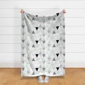 Pattern Play Triangles Mint