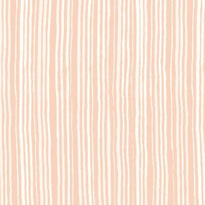 Painted Stripes - Peach