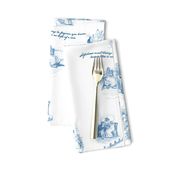 Mansfield Park Toile Blue