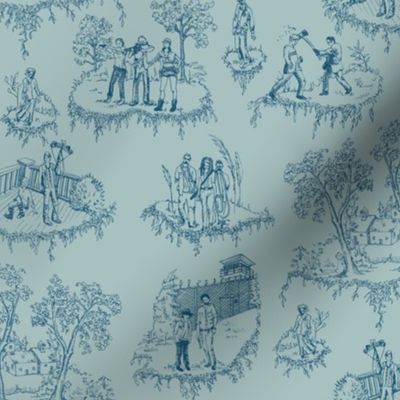 Zombies WD Toile de jouy