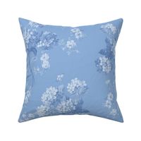 Edwina Floral faded blueberry