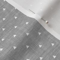 Tiny Triangles - Gray Texture