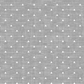 Tiny Triangles - Gray Texture