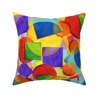 Candy Rainbow Plaid Geometric