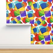 Candy Rainbow Geometric