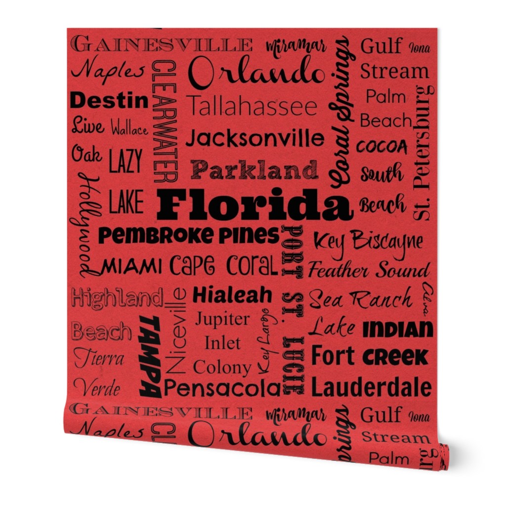 Cities of Florida, lipstick red