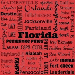 Cities of Florida, lipstick red