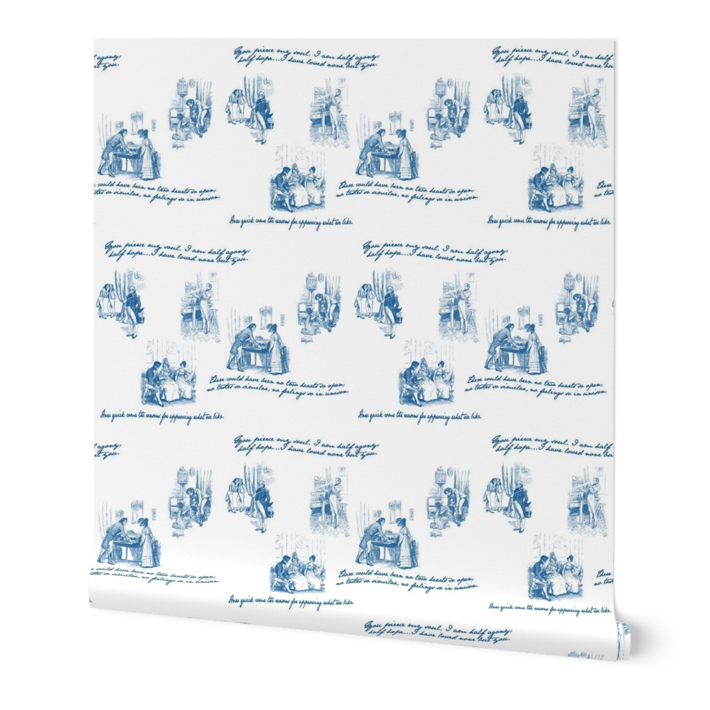 Persuasion Toile Blue