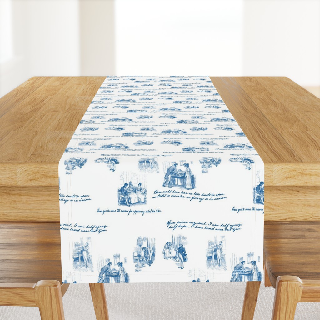 Persuasion Toile Blue