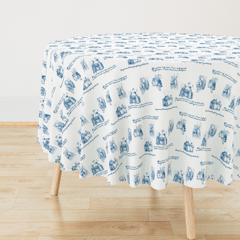 Persuasion Toile Blue