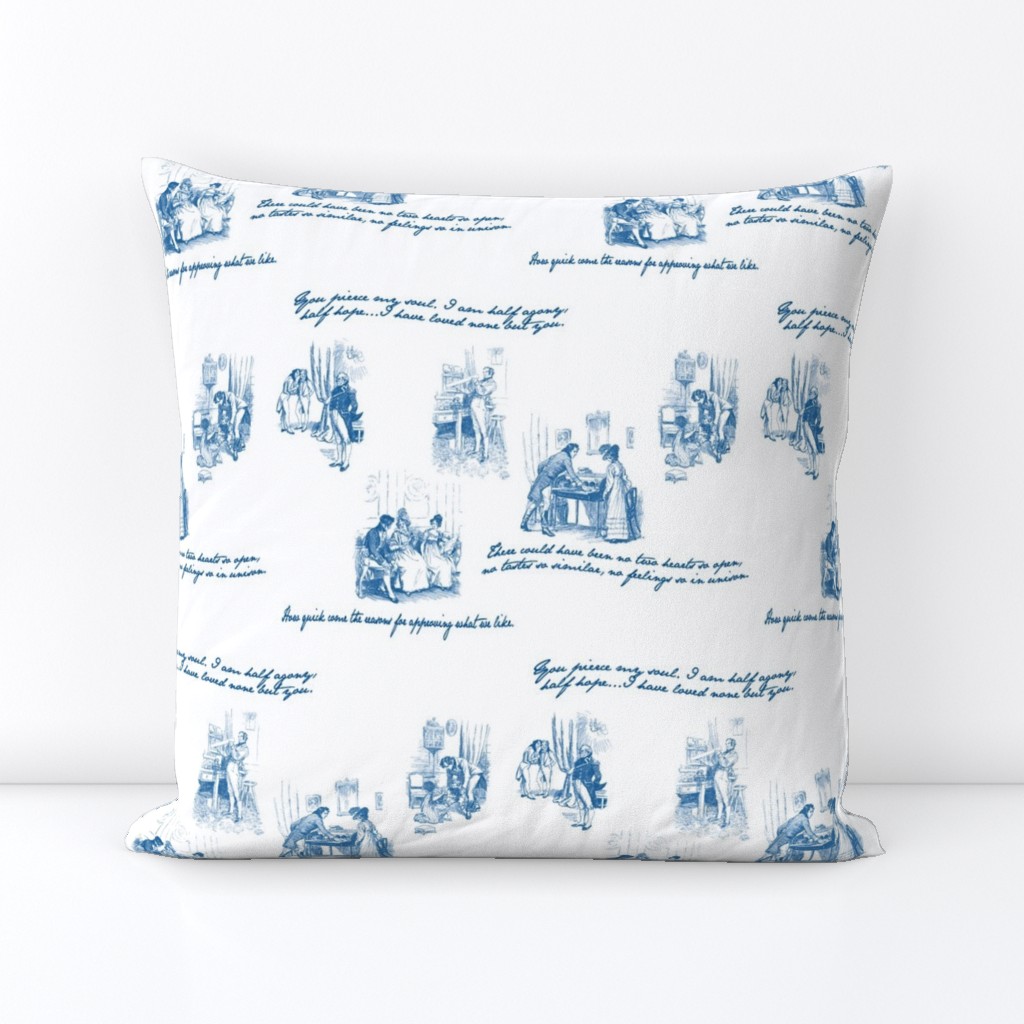 Persuasion Toile Blue