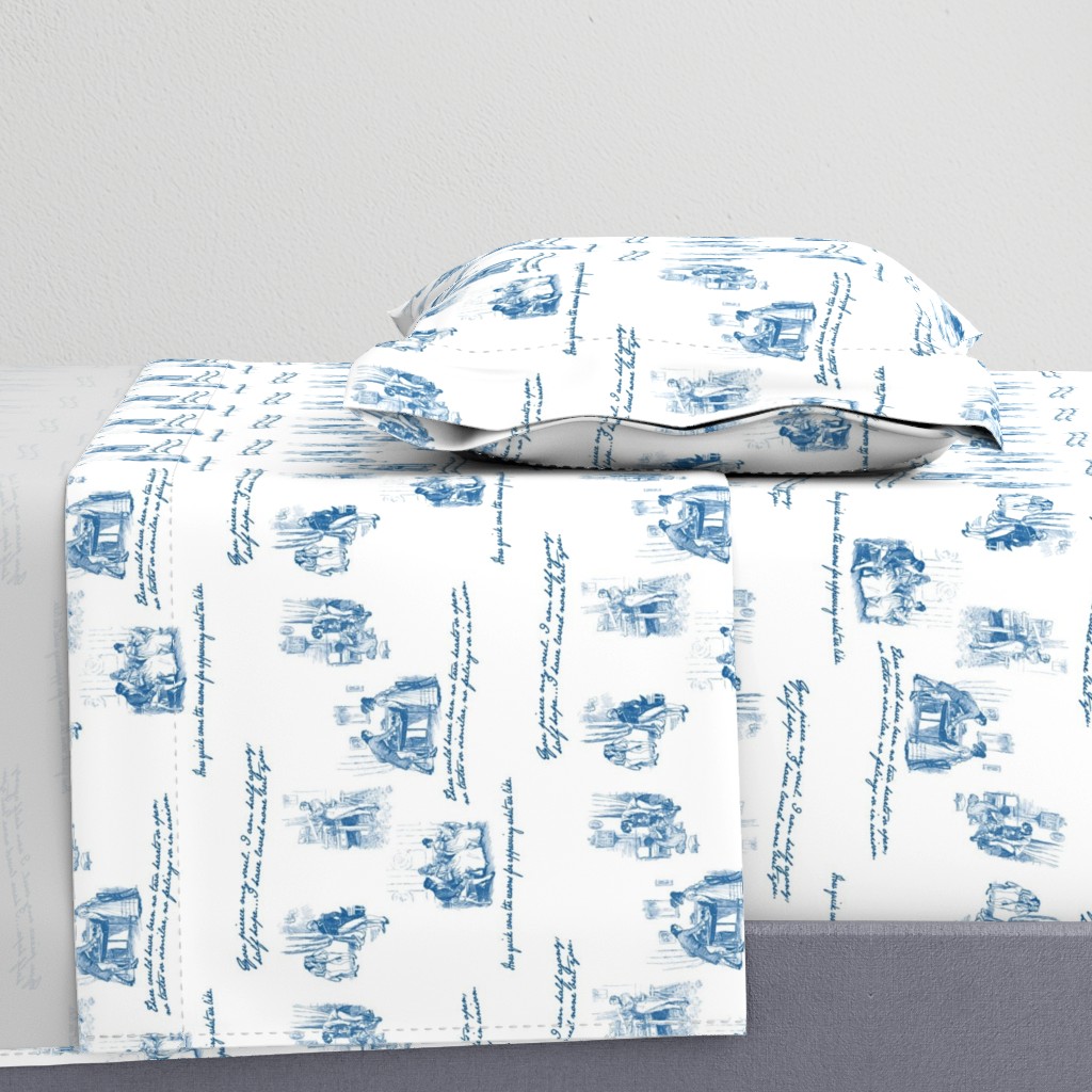 Persuasion Toile Blue