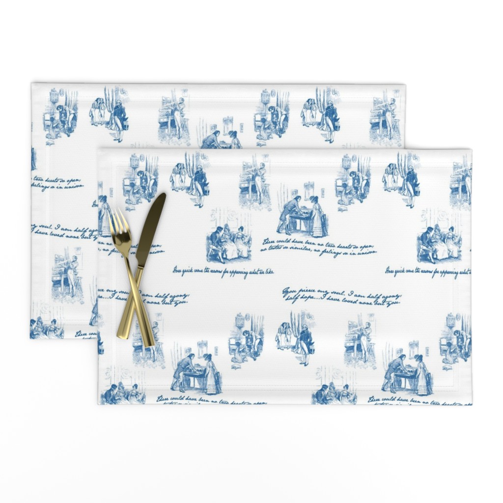 Persuasion Toile Blue