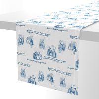 Persuasion Toile Blue