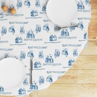 Persuasion Toile Blue