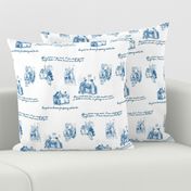 Persuasion Toile Blue