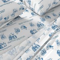 Persuasion Toile Blue