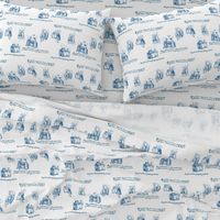 Persuasion Toile Blue