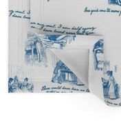 Persuasion Toile Blue