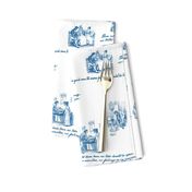 Persuasion Toile Blue