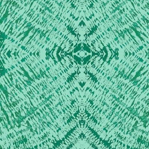 Shibori Green Tie Dyed Tonal