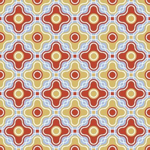 Fancy Retro Quatrefoil - Art Nouveau