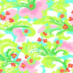 Tropical Abstract Floral