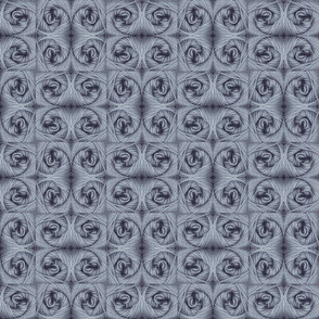 Yarn Swirls - Steel Gray