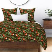 Foxes in the Woodland pattern 