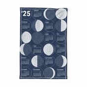 German 2024 Calendar, Monday / Moon Phases 