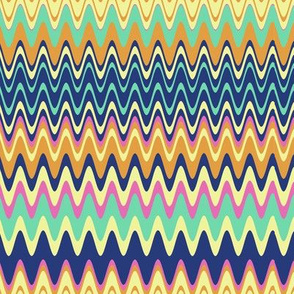 Tropical Random Chevrons