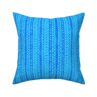 Mudcloth Stripes Cobalt Electric Blue 300L