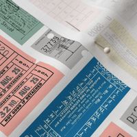 Now Taking Tickets!* {Revisited} || vintage transit tickets