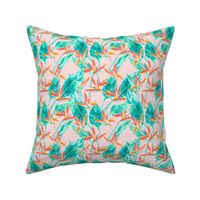 Birds of Paradise Blush small scale