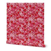 Strawberry Field Floral - SMALL