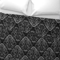 Ghost Paisley - black