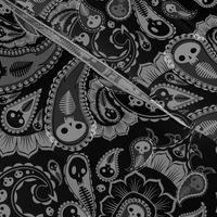 Ghost Paisley - black